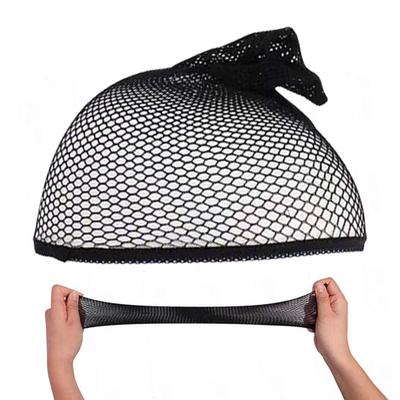 Wig Net Weaving Hair Caps Mesh Net Liner Weaving Caps Elastic Portable Closed End Hair Mesh Net Wig Caps for Girls Adults Women