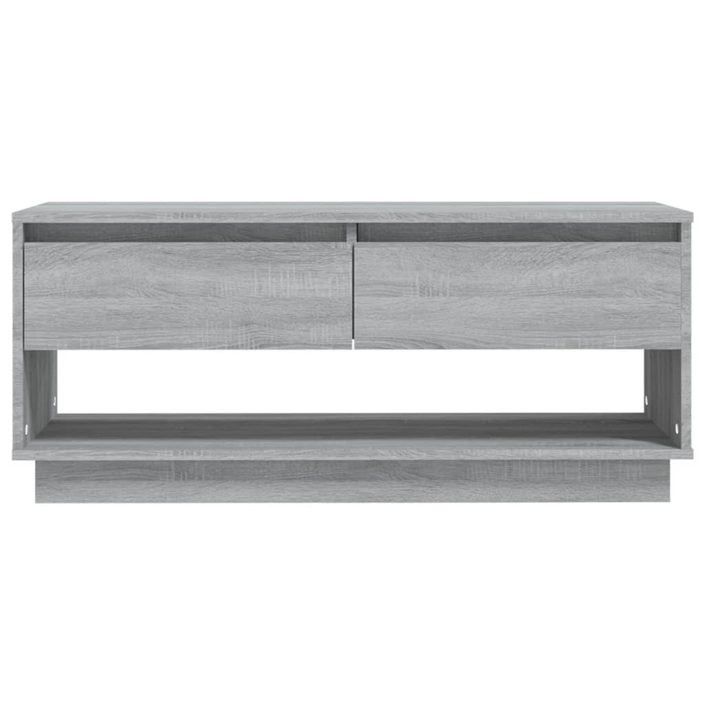 TV Stand In Grey Sonoma 102 X 41 X 44 Cm Particleboard