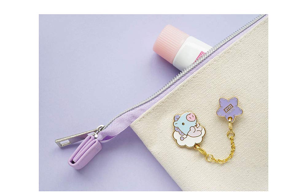 Solomon Shoji BT21 Metal Pin Badge, Accessory, Character BABY (SHOOKY)