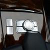 Car Accessories Console Multimedia ES Button Cover Trim Decoration For Mercedes Benz E Class W212 2010-2015 Interior Stickers