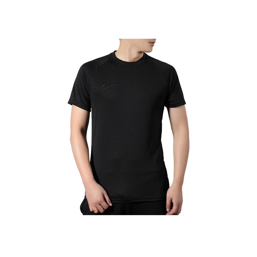 Nike Breathable Short Sleeve Running T-Shirt Men tops Black AJ9997-011