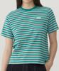 COVERNAT WOMAN Striped T-Shirt Green