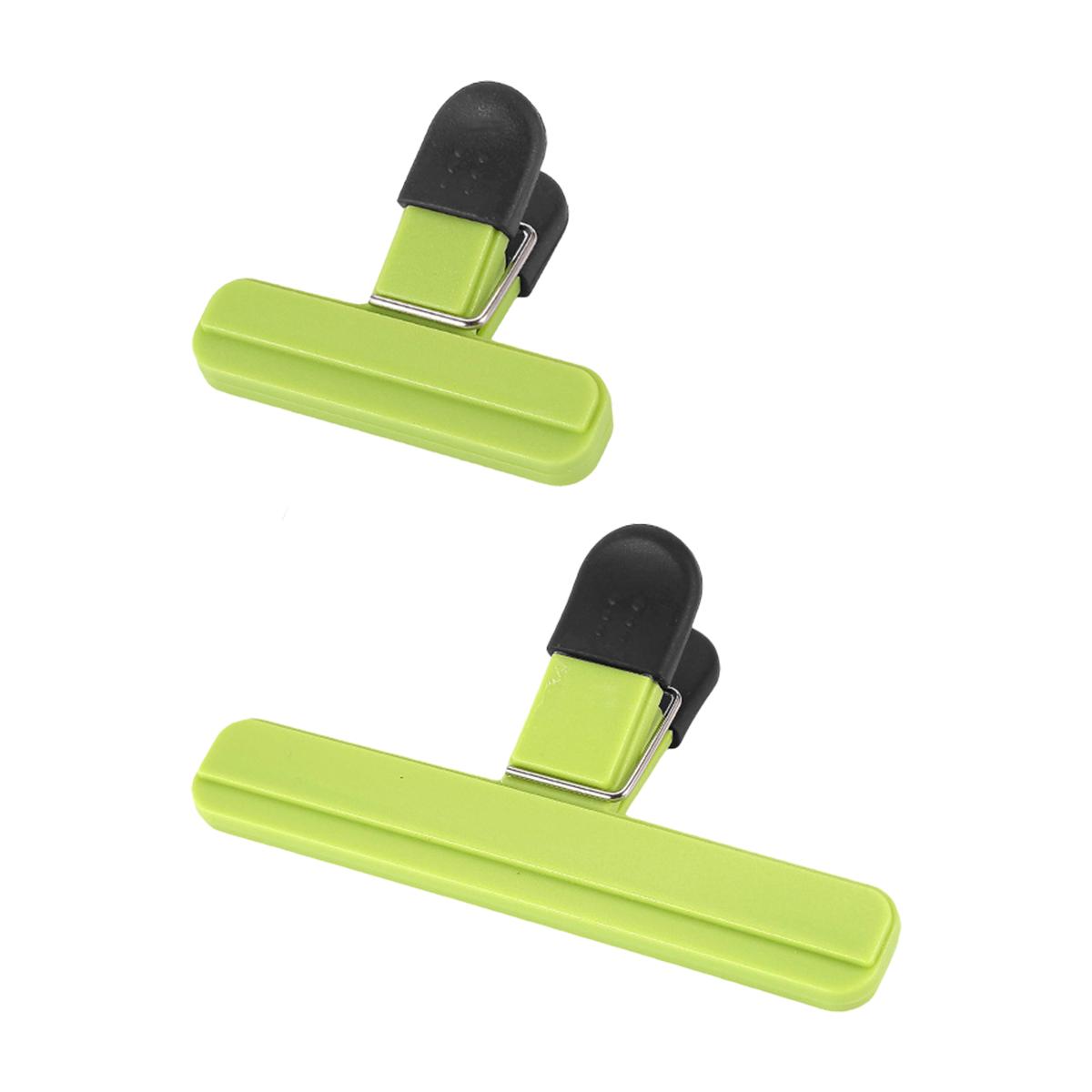 Набор зажимов для пакетов с чипсами Leeseph, зажимы для запечатывания пакетов, стильные широко открытые зажимы для пакетов, для пакетов с закусками, хлеба, бумаги, хранения продуктов на кухне