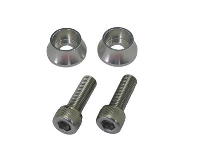 POSH Top Bridge Fixing Bolt Set Monkey/Gorilla Silver 270303