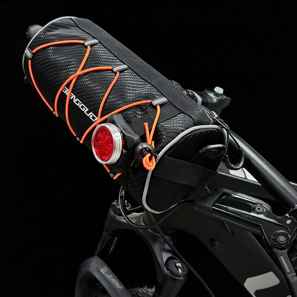 2.5L Bike Handlebar Bag Large Capacity Bicycle Frame Pannier Bag Multi-Pockets Portable Shoulder Bag Outdoot Cycling Accessories