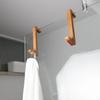 Wood Towel Coat Hook Bathroom Entryway Closet Organizer Construction Wall Mounted Hook Decor Housewarming Gift Home Organizer
