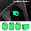 4Pcs Luminous Bicycle Car Tire Valve Caps Badge Emblem Auto Styling For Performance M Power M3 M5 E46 E39 E36 E34 E30 E90