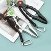 Fishing Pliers with Coiled Strap Portable Fish Mouth Grabber Fish Grippers Replacement Clamps Fish Holder Grippers Tool