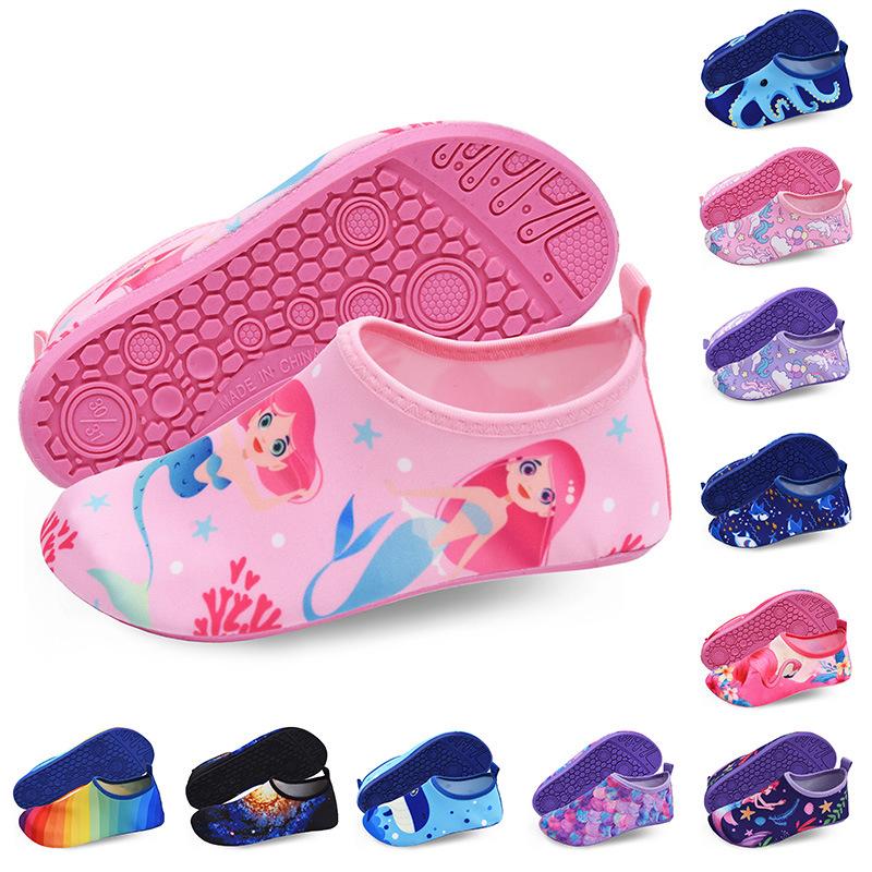 Plażowe antypoślizgowe kapcie do noszenia na zewnątrz dla dzieci, jednorazowe hotelowe, na zewnątrz, buty rodzic-dziecko, buty z kreskówką