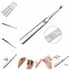 Stainless Steel Cuticle Pusher Trimmer Remover Pedicure Manicure Nail Art Tools