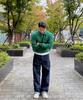 CUZNELLO Soft Collar Knit_Green