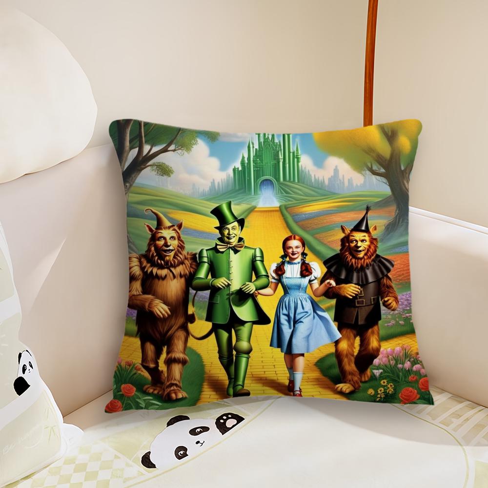 Film The W-Wizard of O-OZ Cool Cushion Cover Living Room Headboard Bedroom Office Cushion Cushion Sofa Nap Time Pillow Case