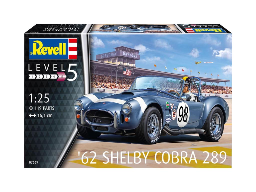 German Revell Scale AC Cobra 289 Plastic Model Kit 07669 1/25