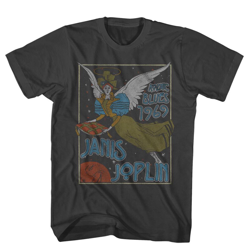 Janis Joplin Kozmic Blues 1969 Men T Shirt Rock Soul Music Merch XXXL