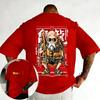 Dragon Ball Trendiges Anime-Baumwoll-T-Shirt Sommer Neu Meister Roshi Aufdruck Herren Damen Street Casual Eltern Kind Top