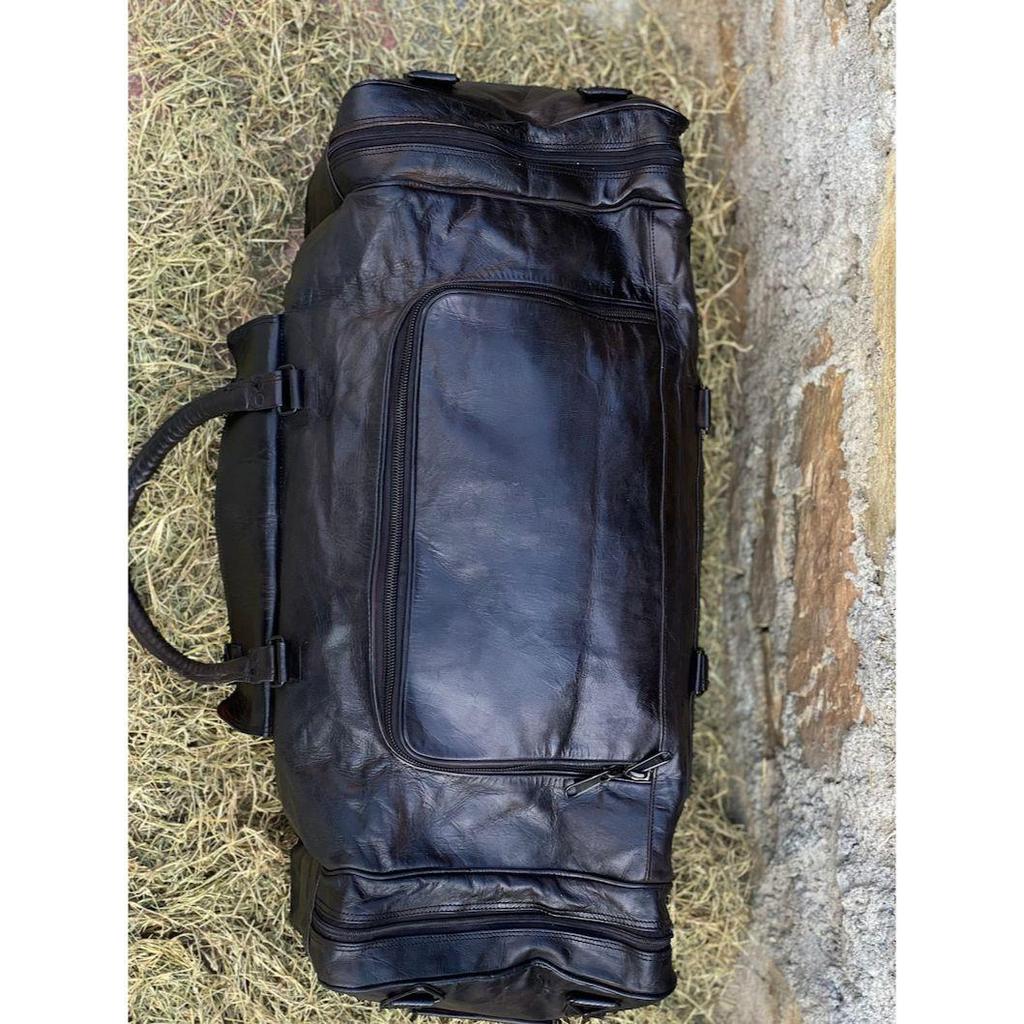 Leather Duffel Bag Gym Bag Overnight Duffel Bag Traveler Bag Luggage Bag Best For Boys