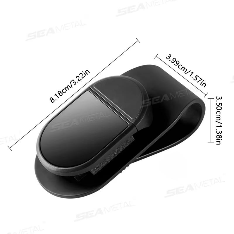 Car Internal Sun Visor Plate Glasses Clip Multi-functional Auto Eyeglasses Storage Holder Universal Sun Shade Plate Glasses Clip