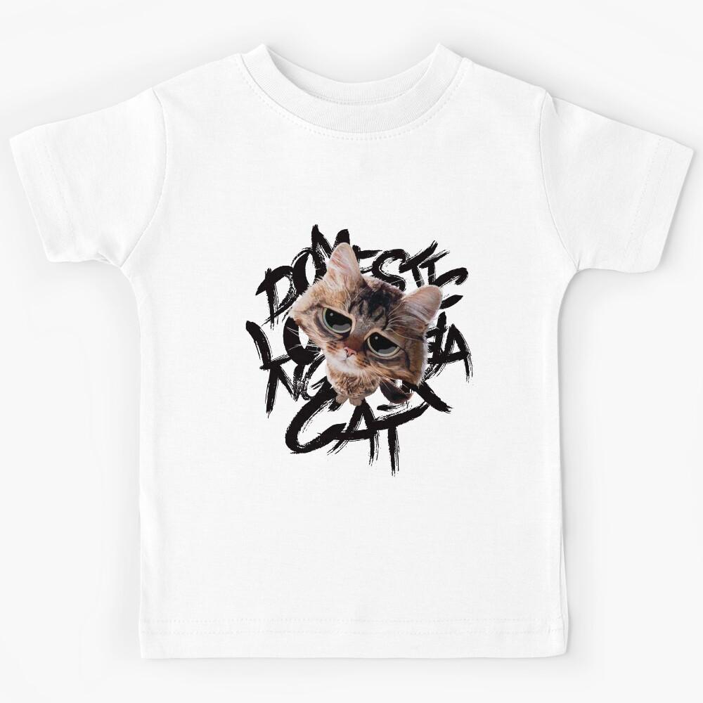 Domestic Longhair Cat - EXO Cats Kids T-Shirt 120