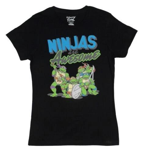 Teenage Mutant Ninja Turtles Ninjas Are Awesome TMNT Junior T-Shirt XXL