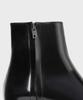 Firenze Atelier Hidden Zipper Detail Slim Toe Ankle Boots 3343 [Black Box]
