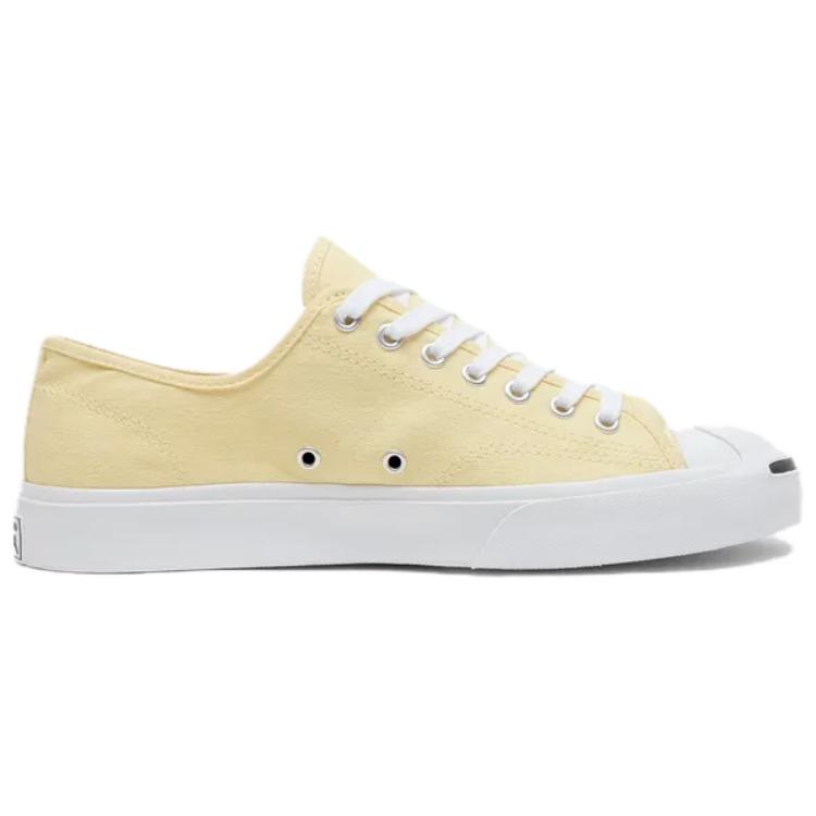 Converse Jack Purcell Anti-Slip Wear-Resistant Low-Top Skateboard Shoes Unisex Yellow