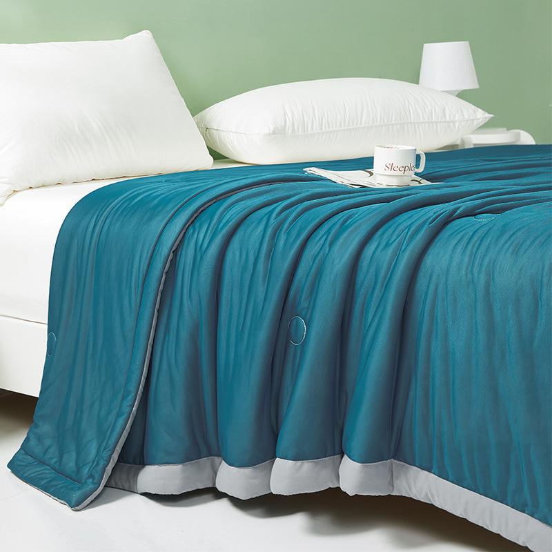 Summer - Essential Lightweight Air - Conditioned Quilt: Single - Piece Cooling Blanket for Dormitories, Ideal for Hot Nights