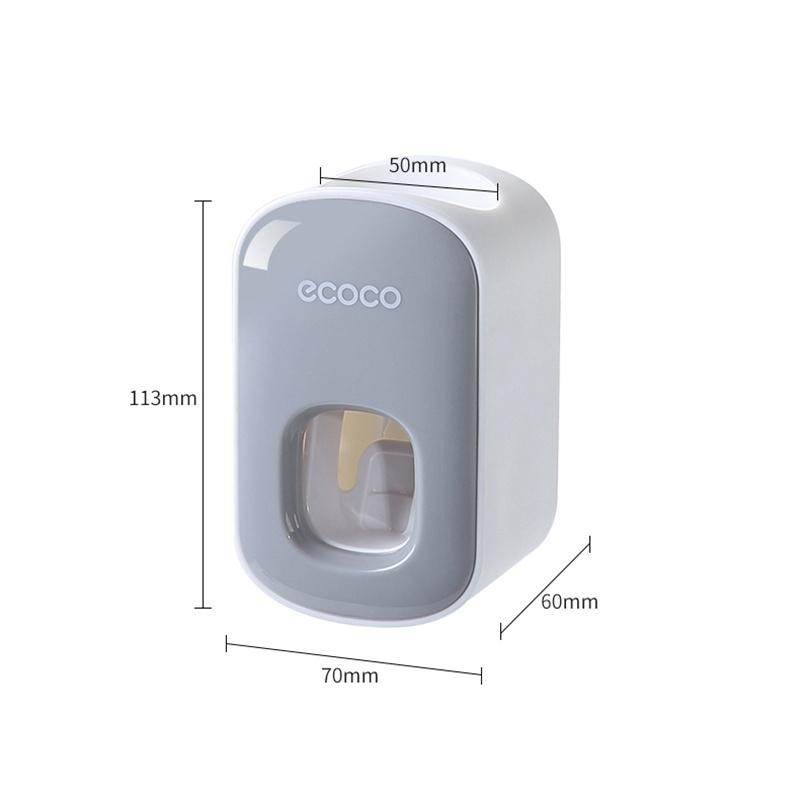 Badezimmer Zubehör Set Automatische Zahnpasta Spender Zahnpasta Squeezer Wand Halterung Zahnbürste Squeezer Halter Rack