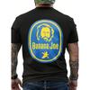 T-shirt Nera Banana Joe Logo con Design Giallo e Blu per Abbigliamento Casual, TAGLIA PLUS