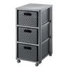 ROTHO Estante grande com 3 gavetas COUNTRY antracite