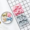 3D Silikonová forma na koně 4 dutiny Tvar zvířete Pečicí forma na dorty Čokoládu Cukroví Potřeby pro oslavy Kutilství Kuchyňské náčiní