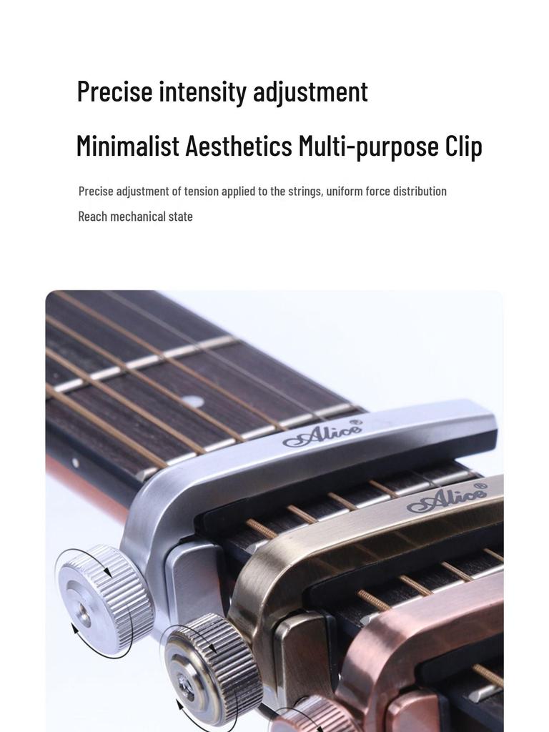 Premium Folk & Electric Guitar Capo - Advanced, High-Value, with Unique Personality