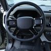 METYOUCAR Steering Wheel Frame for Land Rover Defender Steering Wheel Cover Steering Wheel Decoration Steering Wheel Button Trim Decoration ABS Easy
