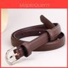 Leather Womens Belt Fashion Casual Metal Buckle For Jeans And Dress Up