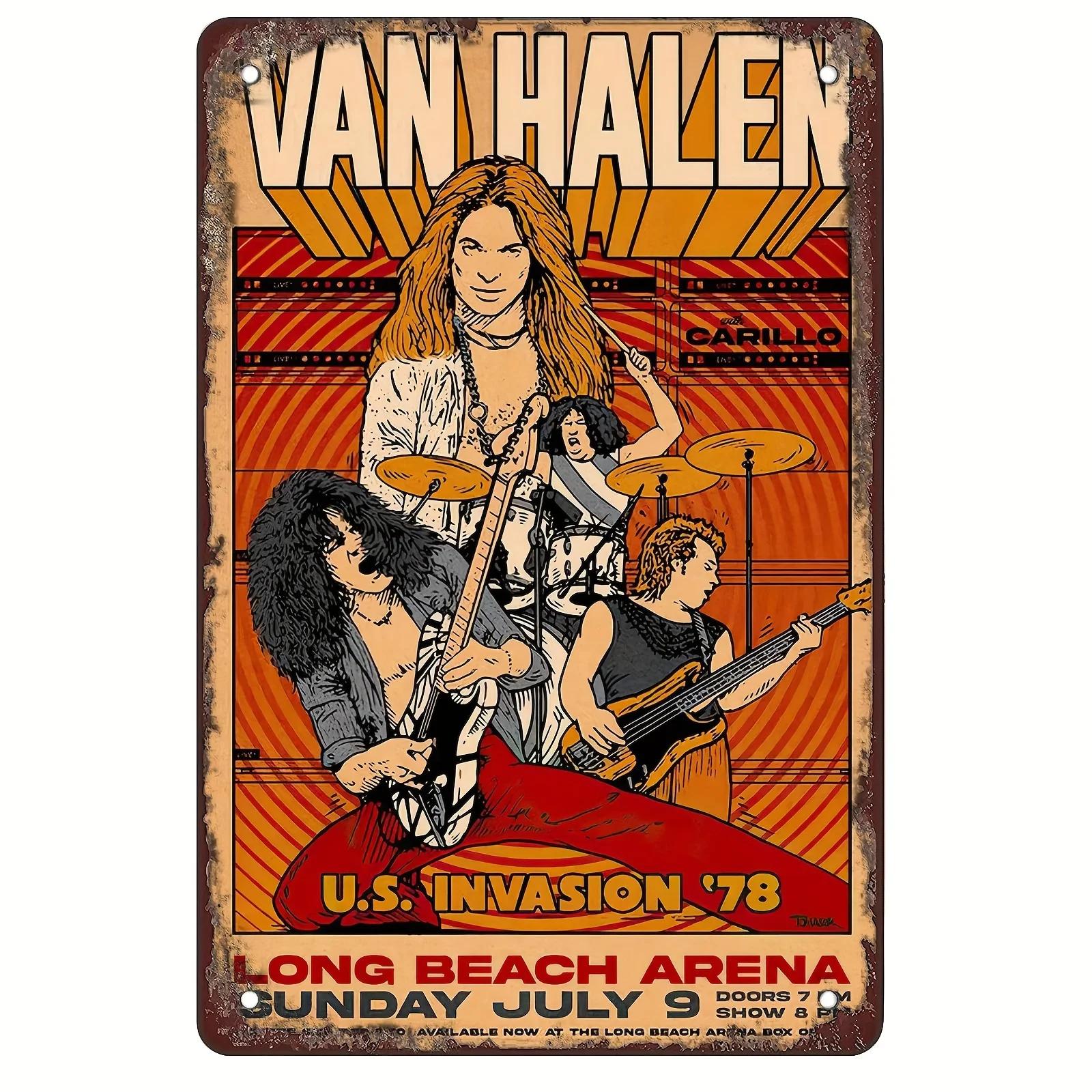 

Классическая рок-группа «Kiss Revenge» Винтажный художественный металлический постер Знак Ретро-мужчина Пещера Музыкальный клуб Бар Паб Кафе Декоративные таблички 20x30cm