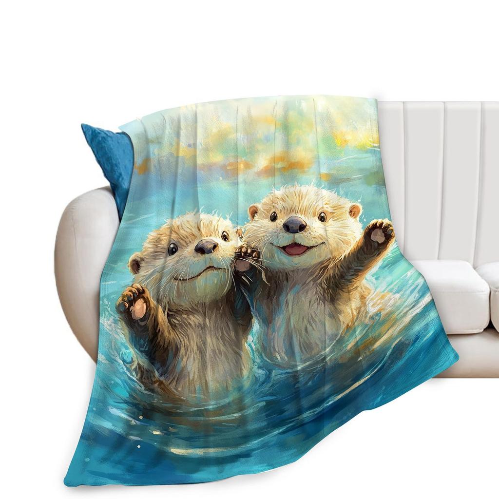 book-loving dragon digital-printed polyester Bedroom velvet flannel soft sofa cover blanket Fleece soft cover blankets for beds