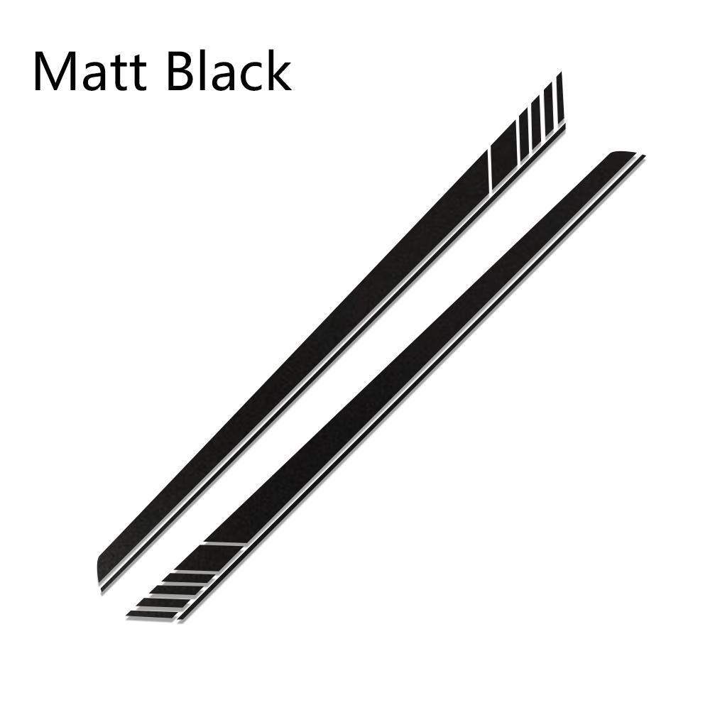 2ks 220x14cm Sportovní závodní dlouhé pruhované samolepky na boky auta Vinylová fólie Dekály Samolepka pro kutily Automobily Příslušenství pro auta