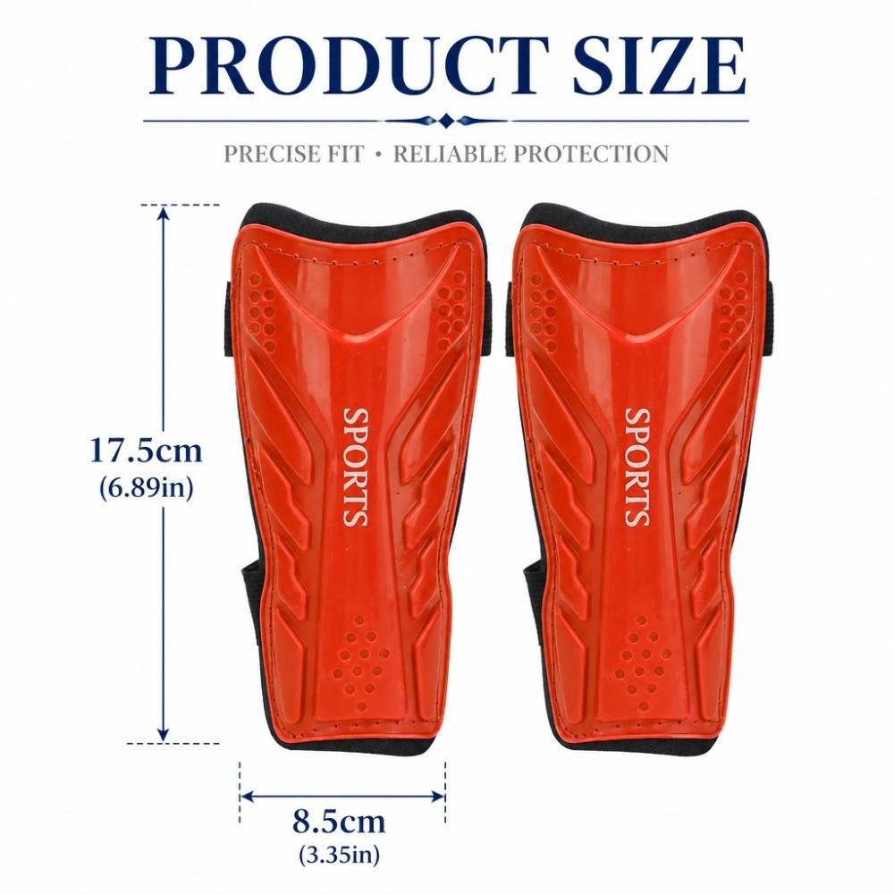 Shockproof Children Football Shin Pads Adjustable Soccer Shin Protector Youth Training