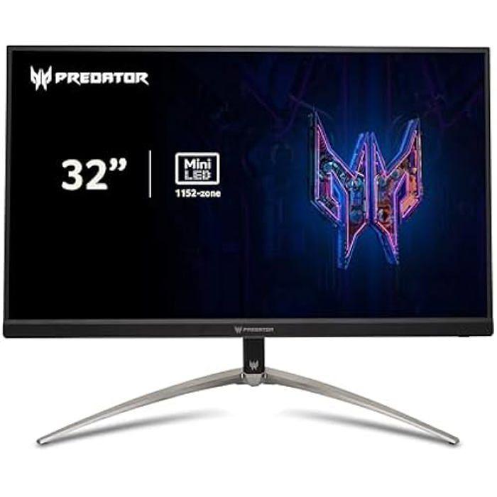 Écran Gaming - ACER - Predator X32Q - 31,5" 4K MiniLED - 150Hz - HDR1000
