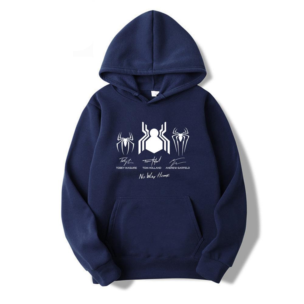 No Way Home Superhero Hoodie Peter Parker Pullovers Tom Holland Hooded Sweatshirt Unisex Graphic Hoodies Casual Tops Fans Gift