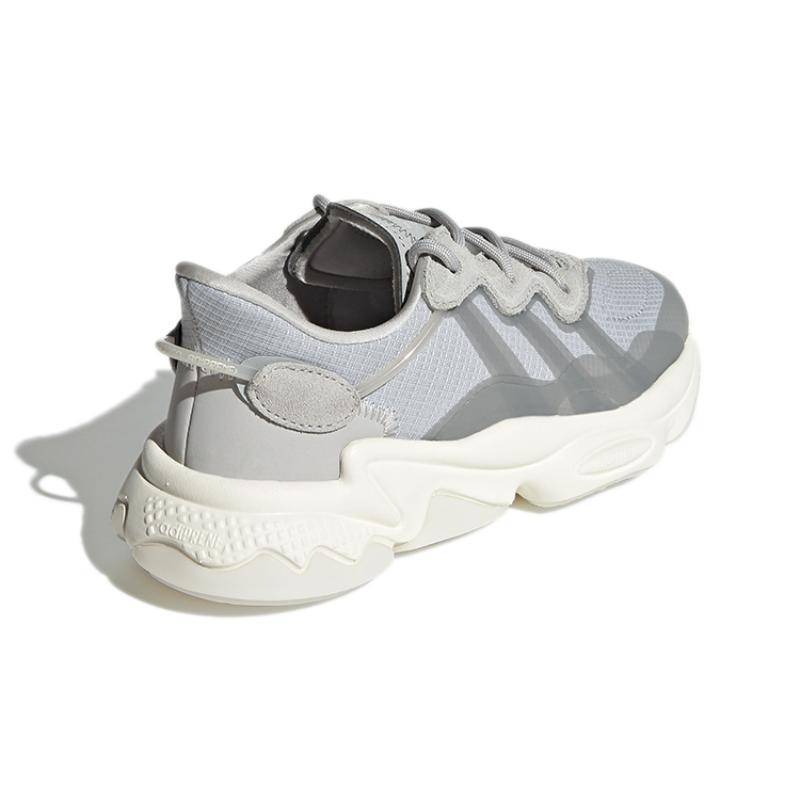 Adidas Originals Ozweego J Abrasion Resistant Low top Sports Casual Shoes Gray Teenagers Sneakers H04130