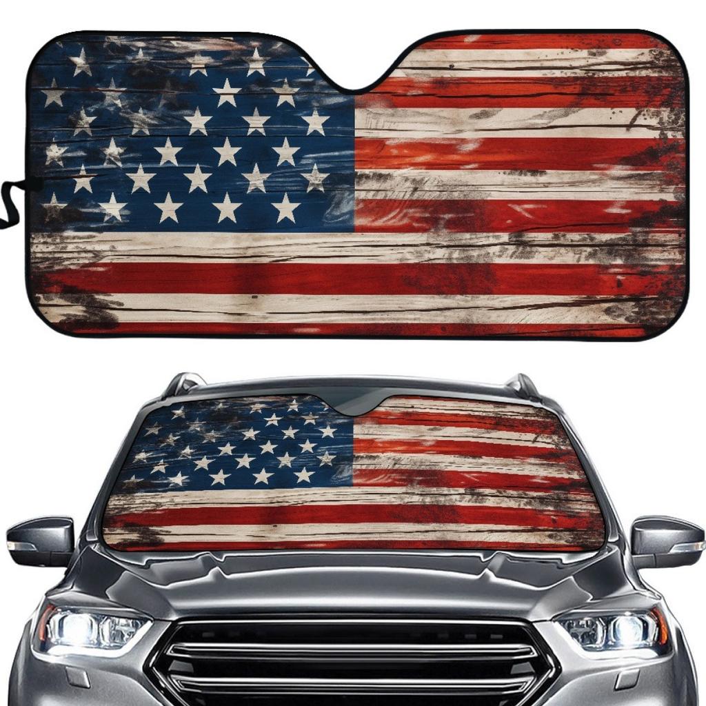 Halloween Funny Print Summer Car Glass Visor Insulation Car Visor