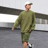 Li Ning Sports Fashion Collection Sweatshirt Men's Green AWDT683-4