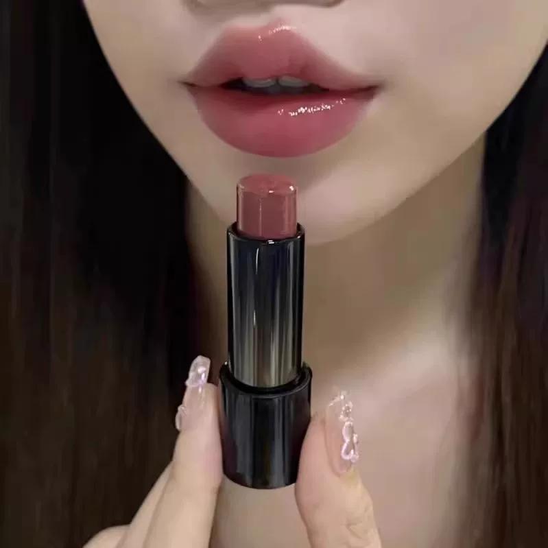 Natural-Looking Nude Lipstick Multi-Use Stick, Clear and Moisturizing, Mirror-Like Finish, Low Saturation, Brightening Effect, Official Flagship Store