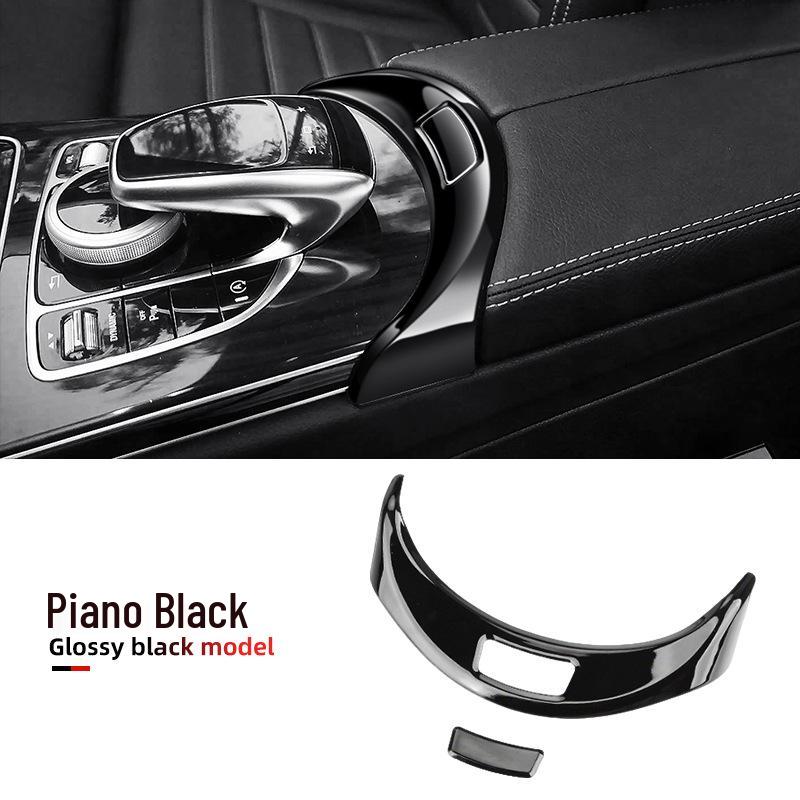 Mercedes-Benz W205 Klasa C/GLC260 Pudełko na podłokietnik Ramka przycisku Dekoracyjna naklejka X253