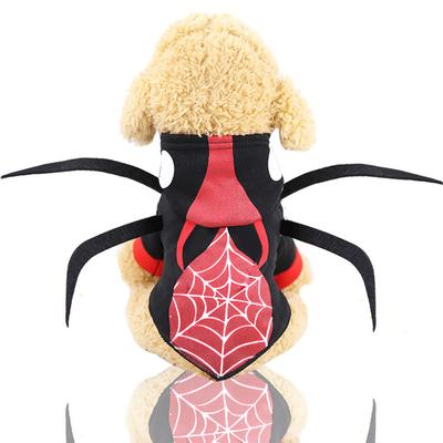 Pet Clothes for Small Mediun Dogs Halloween Dog Cat Costume Cute Spider Fancy Dress Up Halloween Pet Cat Costume Dog Accessories