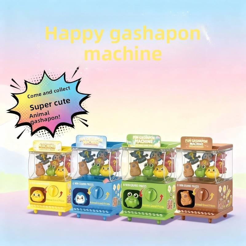 Mini Capsule Vending Machine Toy For Kids Plastic Collectible Gacha Capsule Fun Gift