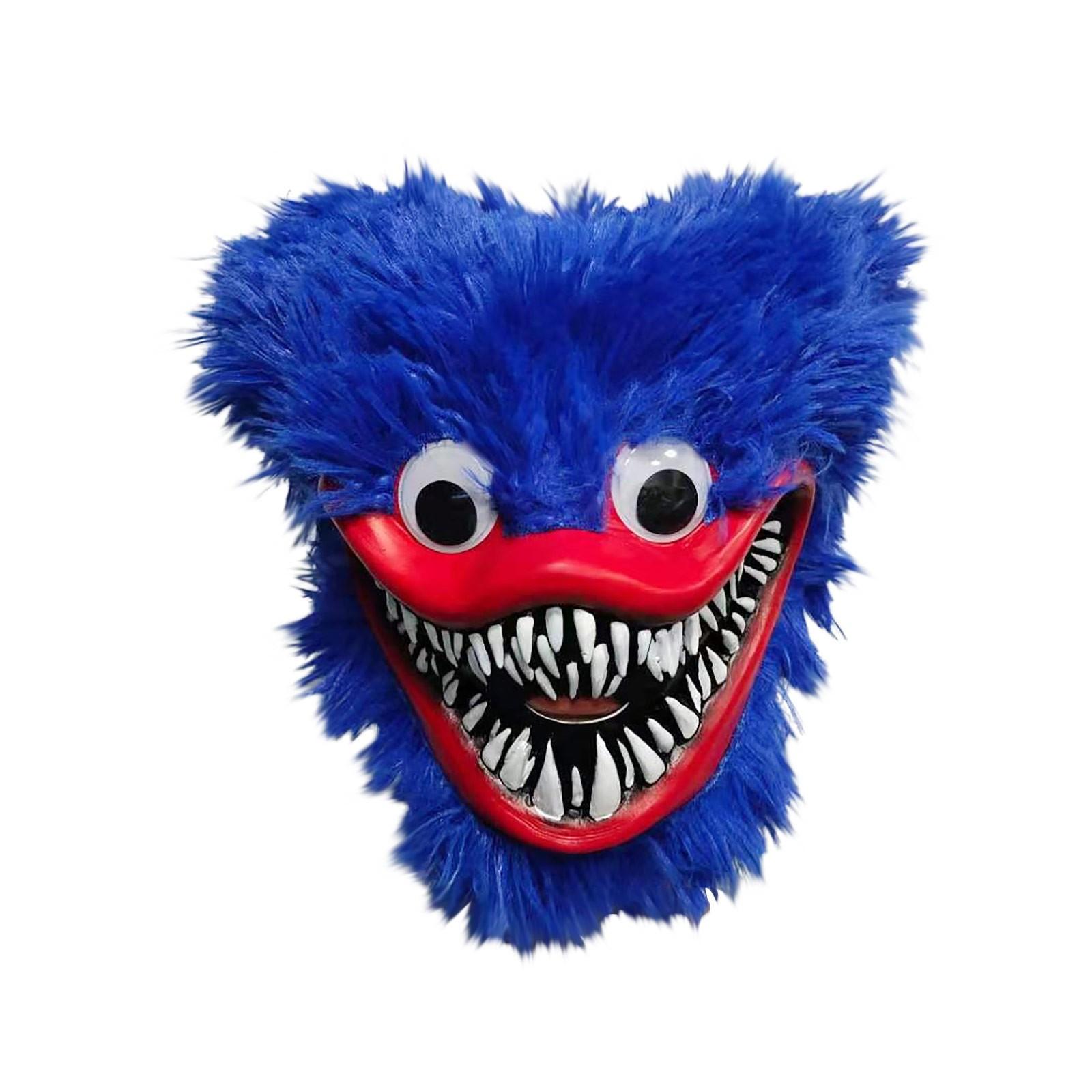 

Латексные маски-монстеры из колбасы для тематической вечеринки, веселого маскарада, наряда синий