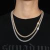 6mm Jednořadý Zirkonový Řetízek Vícebarevný Trend Klasický Street Náhrdelník Módní Trend Šperky Muži