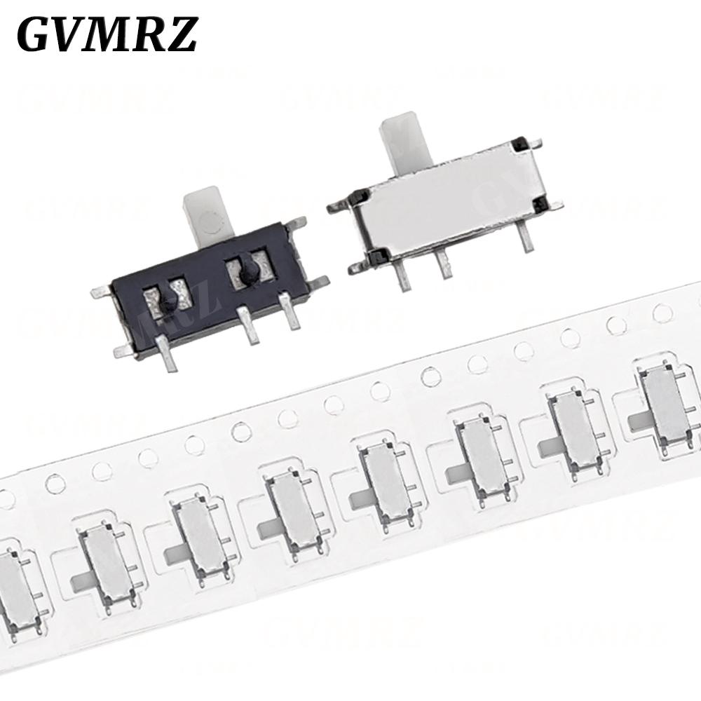 50PCS/lot Mini 7-Pin On/Off 1P2T SPDT MSK-12C02 SMD Toggle Slide Switch For MP3 MP4 7P