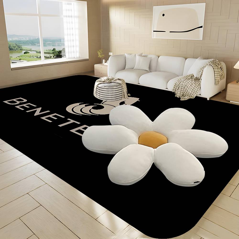 B-BENETEAU Logo Bathroom Mat Anti-slip Absorb Water Long Strip Cushion Bedroon Mat Welcome Doormat